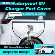 DTH BYD Denza EV Charger Port Cover Magnetic Waterproof Universal Outdoor Car Charging Port Protecto