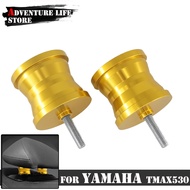 Motorcycle Aluminum Passenger Rear Seat Backrest Heightening Riser Pads For Yamaha TMAX T-MAX 530 TM