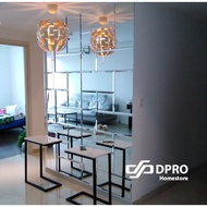 DP Mirrors CM SPELLO Diamond Mirror Bevel Mirror Deco Wall Mirror Cermin Bevel Dinding Wall Mirror Cermin Diamond