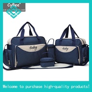 GDeal Multi-Functional Mummy Diaper Nappy Carrying Bag 5-In-1 Set