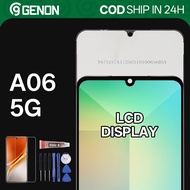 Genon PLS 90Hz LCD for Samsung Galaxy A06 5G / A066 LCD Display Touch Screen with Frame Replacement 