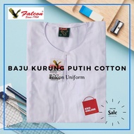 《2260EX Falcon》Falcon Baju Kurung Putih Sekolah Cotton