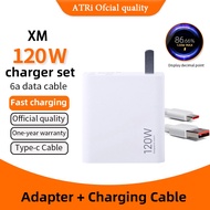 120W Type‐C Charger Set Super Fast Charging USB TO TYPE-C Cable 120W CHARGER