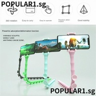 POPULAR Tentacle Phone Holder, Cartoon Random Deformation Tentacle Suction Tripod,  Multi-function Adjustable Mobile Phone Rack Mobile Phone