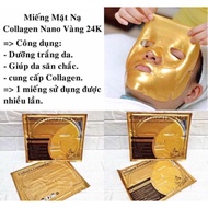 Colagen nano Mask Collagen Mask - nano gold Karat Facial Mask BIOAQUA