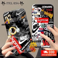 ITEL RS4 Softcase S23 PLUS/ A80/ A50/ A60/ A60S/ A70/ P40/ S23 Fashion Case Latest Motif Supreme Coo