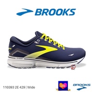 BROOKS MEN’S GHOST 15 WIDE 2E CUSHIONING RUNNING SHOE ( 110393 2E 429 )