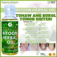 ♞,♘Bitoon Herbal Oil Bitoon Oil Original Bitoon Herbal Oil Original Tunaw ang Bukol Goiter Cyst Tum