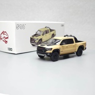 596 1: 64 Dodge Male Sheep 1500 TRX Tyrannosaurus Rex Desert Yellow 596-130 Alloy Car Model Gift
