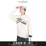 (日本平行進口)le coq sportif-le coq sportif（女子）高尔夫蚀变形嘅机组人员颈冷衫LG4FST03L冷衫同运动衫