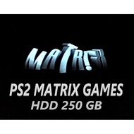 PS2 PLAYSTATION 2 HDD 250 GB Games FOR PS2 Matrix With FULL PS2 games