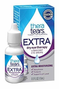 ▶$1 Shop Coupon◀  TheraTears Eye Drops for Dry Eyes, Extra Dry Eye Therapy, Extra Moisturizing Lubri