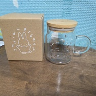 Miffy 玻璃杯連木蓋