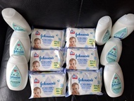 AII$60 強生牛奶純米潤膚乳 手口純水濕紙巾