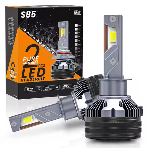 Ultra-High Quality K5C Upgraded Version S85 H1 H11 H8 H4 H7 LED Car Headlights with Copper Tube 170W