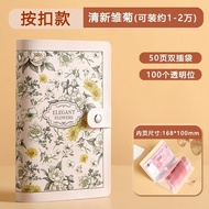 ✨2025 Saving Money Ben RMB Money Bag Clip Money Book Magnetic Buckle Money Come Only Hide Cash Large