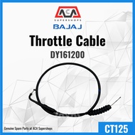 CT125 BAJAJ THROTTLE CABLE (DY161200) BAJAJ