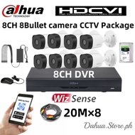 Dahua 2MP 4/8CH CCTV KIT All Bullet Outdoor Camera Package Remote monitoring CCTV package CCTV set