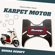 Karpet Motor Scoopy / Aksesoris Motor Scoopy Thn 2013 S/D 2023 Promo
