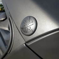 3D Tank Logo Motorcycle Decal For Yamaha Mt 07 Mt 09 R3 R6 Sticker Tank Motrcycle Logo Black Decal  