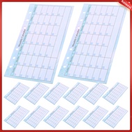A6 Binder Calendar Inserts Budget Planner Paper hainesi