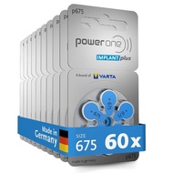 Baterai Implan Powerone p675 Cochlear Implant Plus Battery Baterai Implan Pendengaran/Cochlear Impla