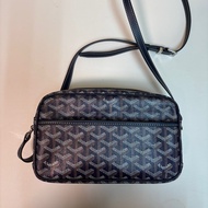 98% new Goyard Cap Vert Bag Goyard 斜孭袋 深藍色相機包 斜跨包