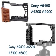 DSLR Camera Cage Rig for Sony A6300 A6400 A6500 A6000 Protective Case Vlog Handheld Bracket Cold Sho