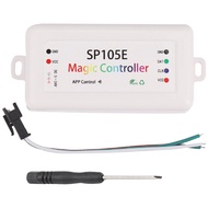 (JSTG) SP105E Wireless Bluetooth Controller APP WS2811 WS2812B WS2801 SK6812 APA102 Individually Add