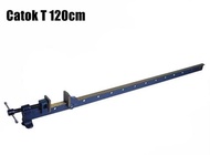 CATOK T 120 CM - HEAVY DUTY T BAR SASH CLAMP / ALAT PRESS PAPAN KAYU - ABINAYA7