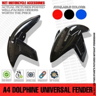 WZT UNIVERSAL FENDER / TAPALODO (A4) DOLPHINE TYPE FOR ANY MOTORCYCLE
