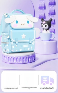 กระเป๋าเป้สะพายหลัง Hello Kitty สำหรับนักเรียนชั้นประถมศึกษาปีที่ 1-3 น้ำหนักเบา ป้องกันกระดูกสันหลั