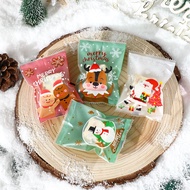 Christmas Snowflake Crisp Packing Bag Cookie Bag Candy Bag Biscuits Bag Nougat Packing Bag Cartoon M
