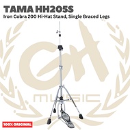 TAMA HH205S Iron Cobra 200 Hi-Hat Stand, Single Bracesd Legs - Original Hi-hat Drum Stand