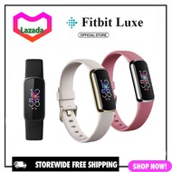 Fitbit Luxe Health &amp; Fitness Tracker Smartwatch สายรัดข้อมือสุขภาพ การจัดการความเครียด การติดตามการนอนหลับ อัตราการเต้นของหัวใจตลอด 24 ชั่วโมง