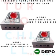 DEPO-212-1335L-U 2011-2014 FORTUNER/HILUX SW4 HILX SW4 12 BACK UP LAMP UNIT