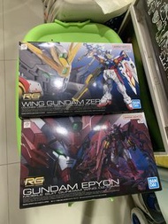 RG 飛翼高達零式 + 飛翼高達艾比安