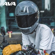 現貨 AVA王朝安全帽 頭盔 機車安全帽 摩托車復古頭盔 機車全盔 碳纖維安全帽 3C巡航頭盔 透明鏡 輕量化設計