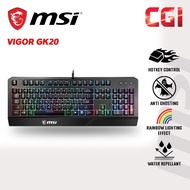 MSI Vigor GK20 Wired Gaming Keyboard