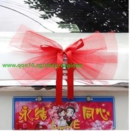 Wedding Korean wedding car decoration big bow arrangement supplies wedding car decoration flower big