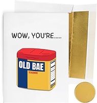 Funny Birthday Card for Men or Women - for Boyfriend, Girlfriend, bf, gf, Husband, Wife, Sister, Bro