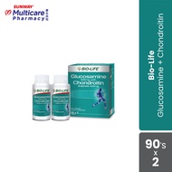 Sunway Pharmacy Biolife Glucosamine 500mg+Chond 400mg 2 x 90's