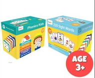 Saalin 莎林 ( CLEARANCE PRICE ) 220 Sight Words Flash Cards / 150 Phonics Flash Cards zz cc