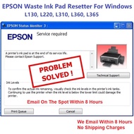Epson Waste Inkpad Resetter for L130, L220, L310, L360 & L365 (Waste Ink Pad Resetter)