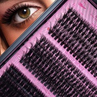 295 Pcs D Curl Individual Lashes 40D+60D+100D Mixed Volume Cluster Eyelash Extension 10-18mm Mixed F