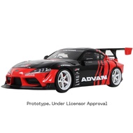 GT SPIRIT Toyota Toyota Supra GR ADVAN Black Red GTS 18 GT889