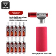 TOSUOD | Quick Inflation Portable CO2 Bike Inflation Kit