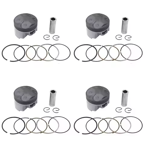 STD 56mm ~ 57mm Motorcycle Engine Piston and Rings for Yamaha FZR400RR 3TJ SP FZ400 4YR 3TJ-11631-00