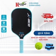 Genuine Pickleball X ACE Carbon Racket - High Durability, Light Weight, Good Control