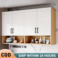【thickening】Kitchen Cabinet Hanging Cabinet Cabinet Overhead Storage Cabinet for Kitchen Bathroom